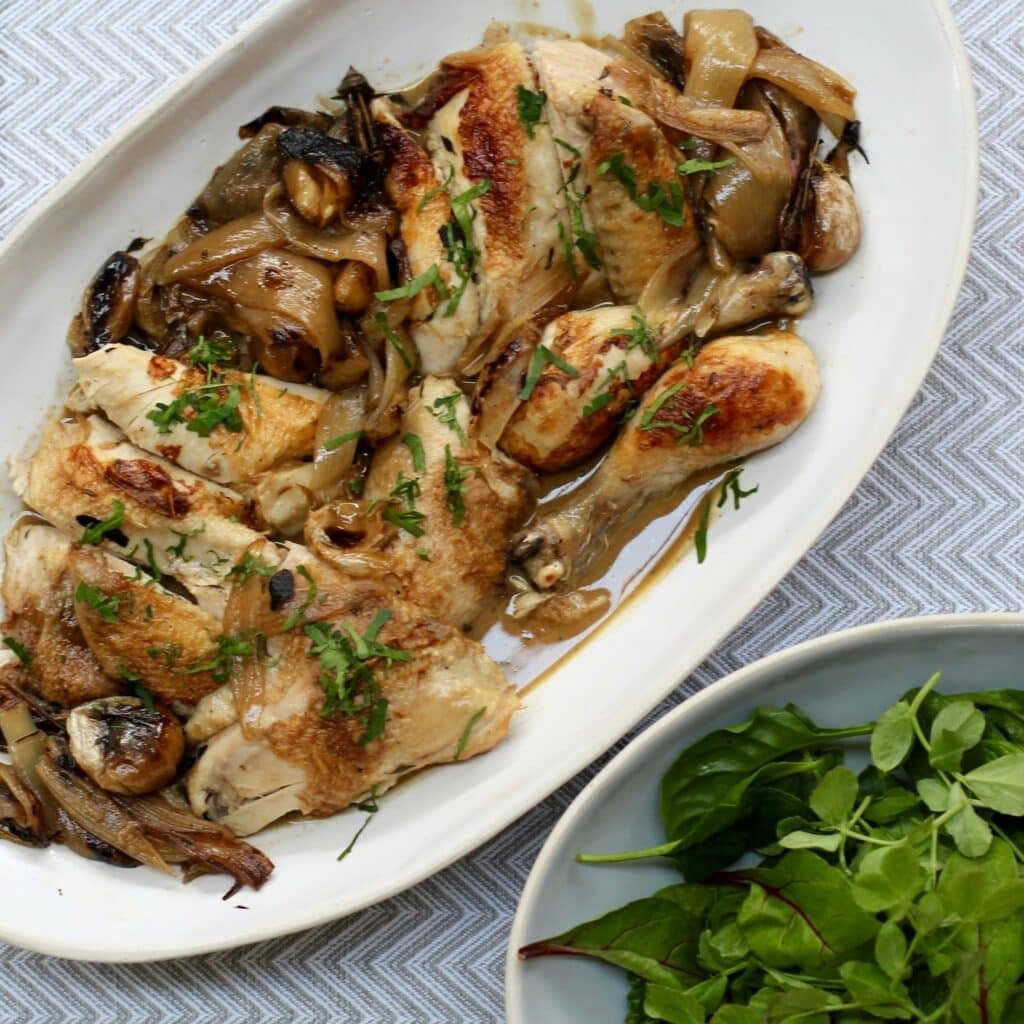 Pot Roast Chicken, my Ultimate Winter Warmer