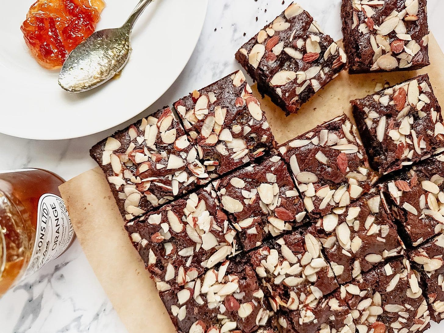 Orange Marmalade Brownies