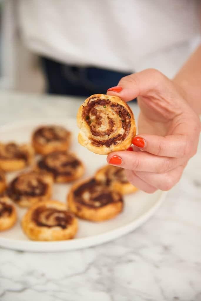 Miso Marmite Cheddar Swirls