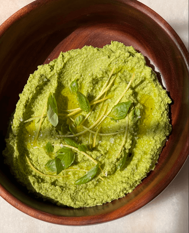 Herby Yuzu Pea Dip