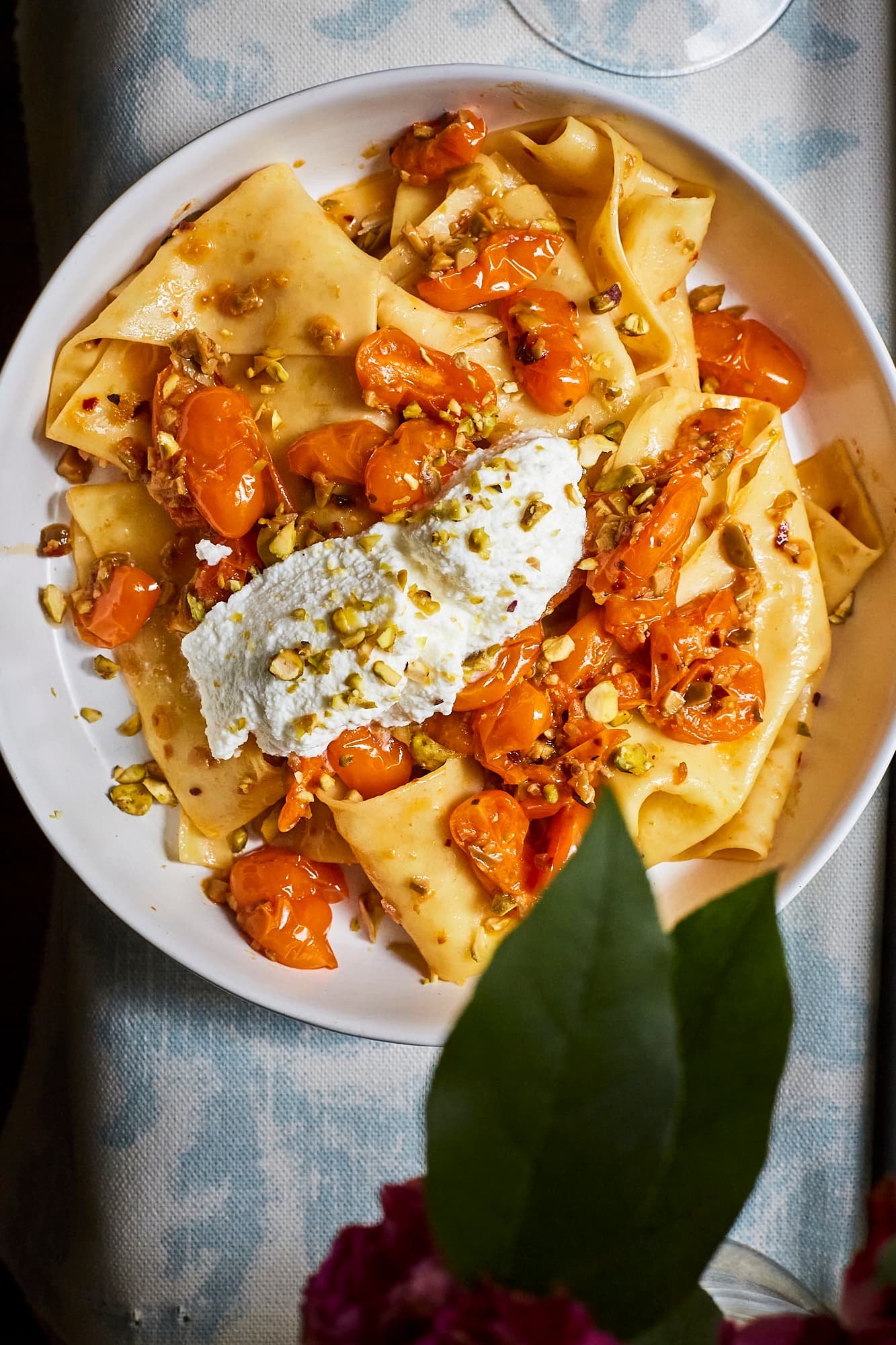 Olive & Lemon Fazzoletti (Handkerchief Pasta)