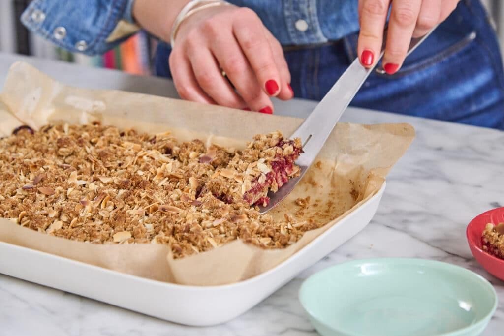 Brown Butter Cranberry Crumble Bars