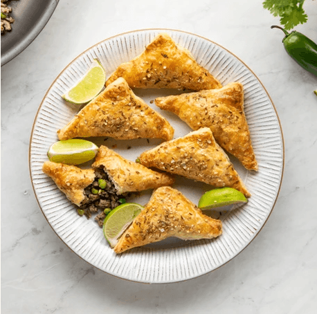 Beef Samosa Puffs