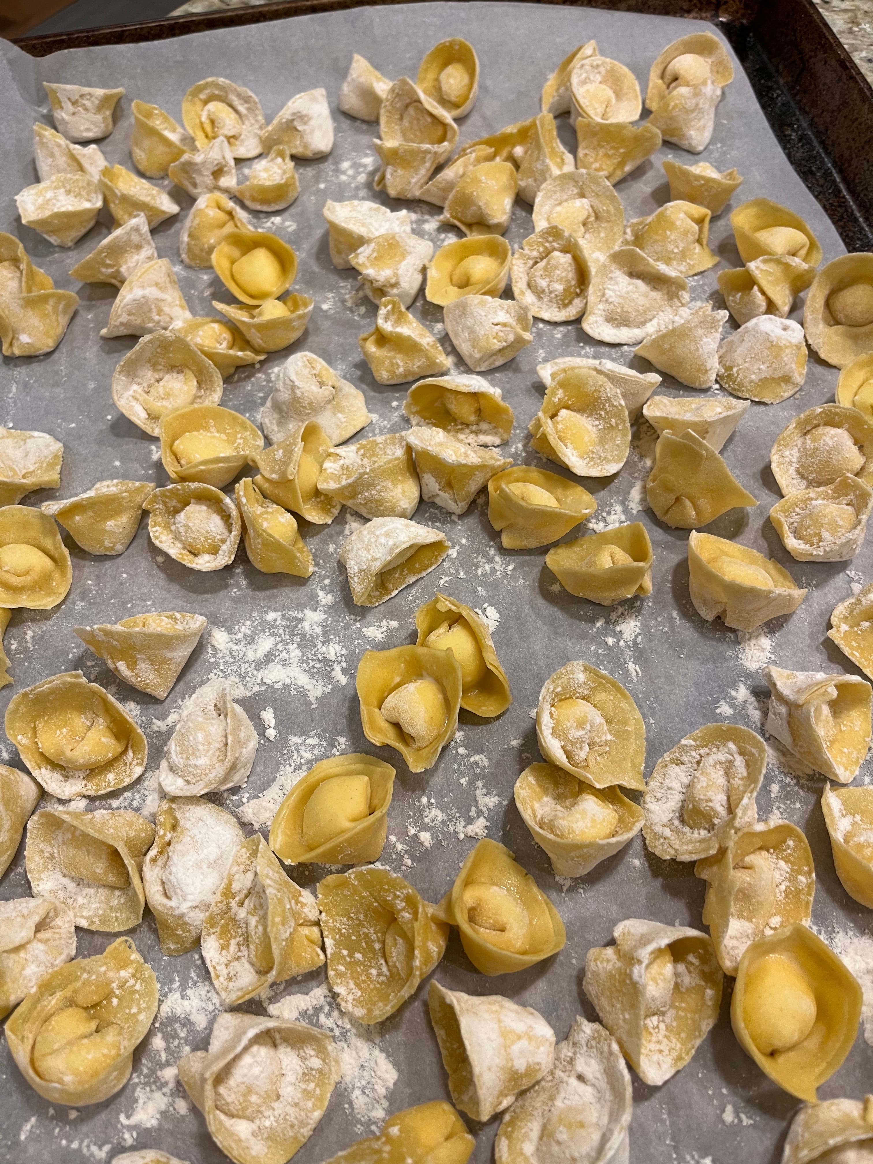 Sage Pistachio Tortellini Filling