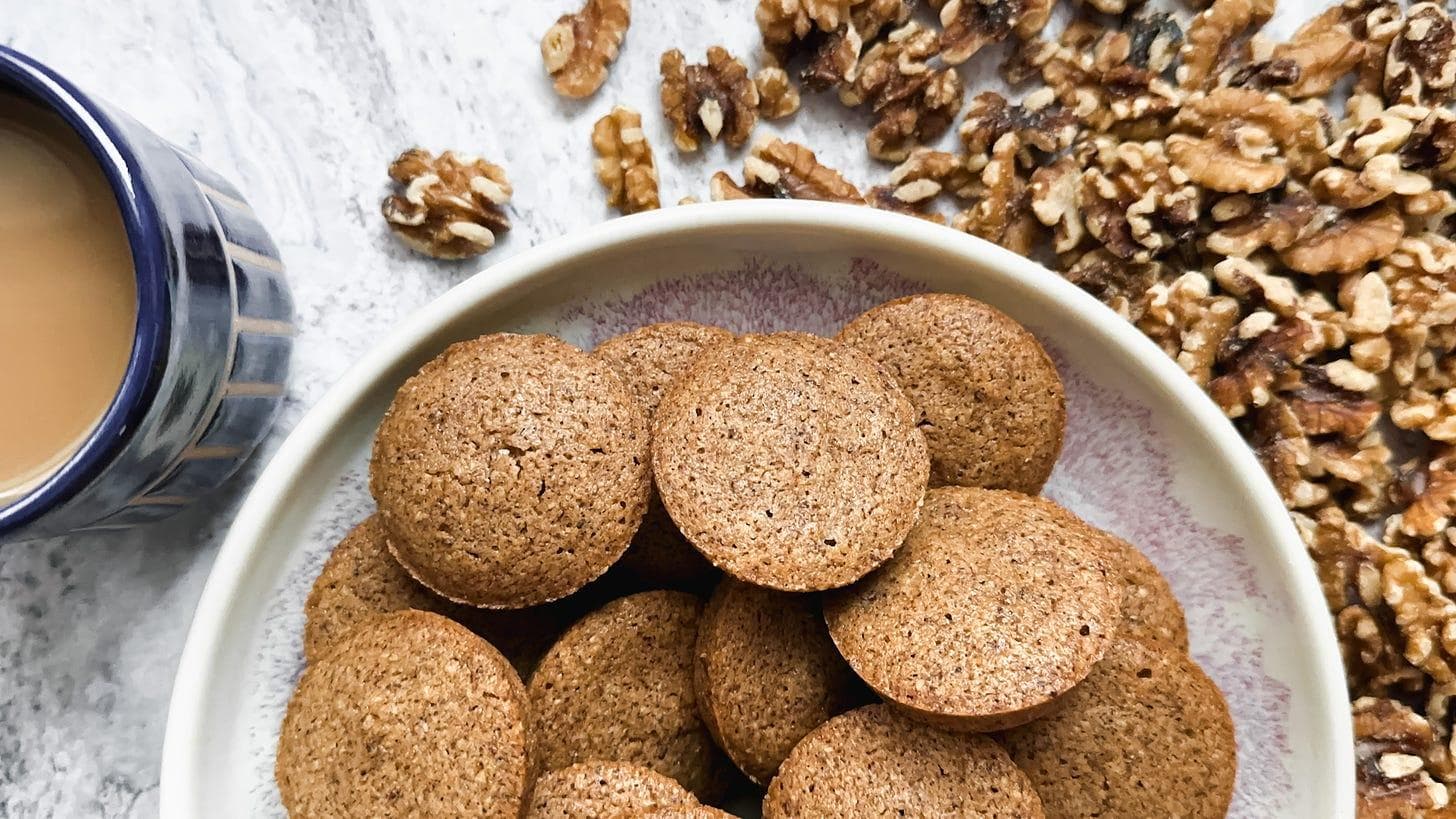 Coffee & Walnut Financiers