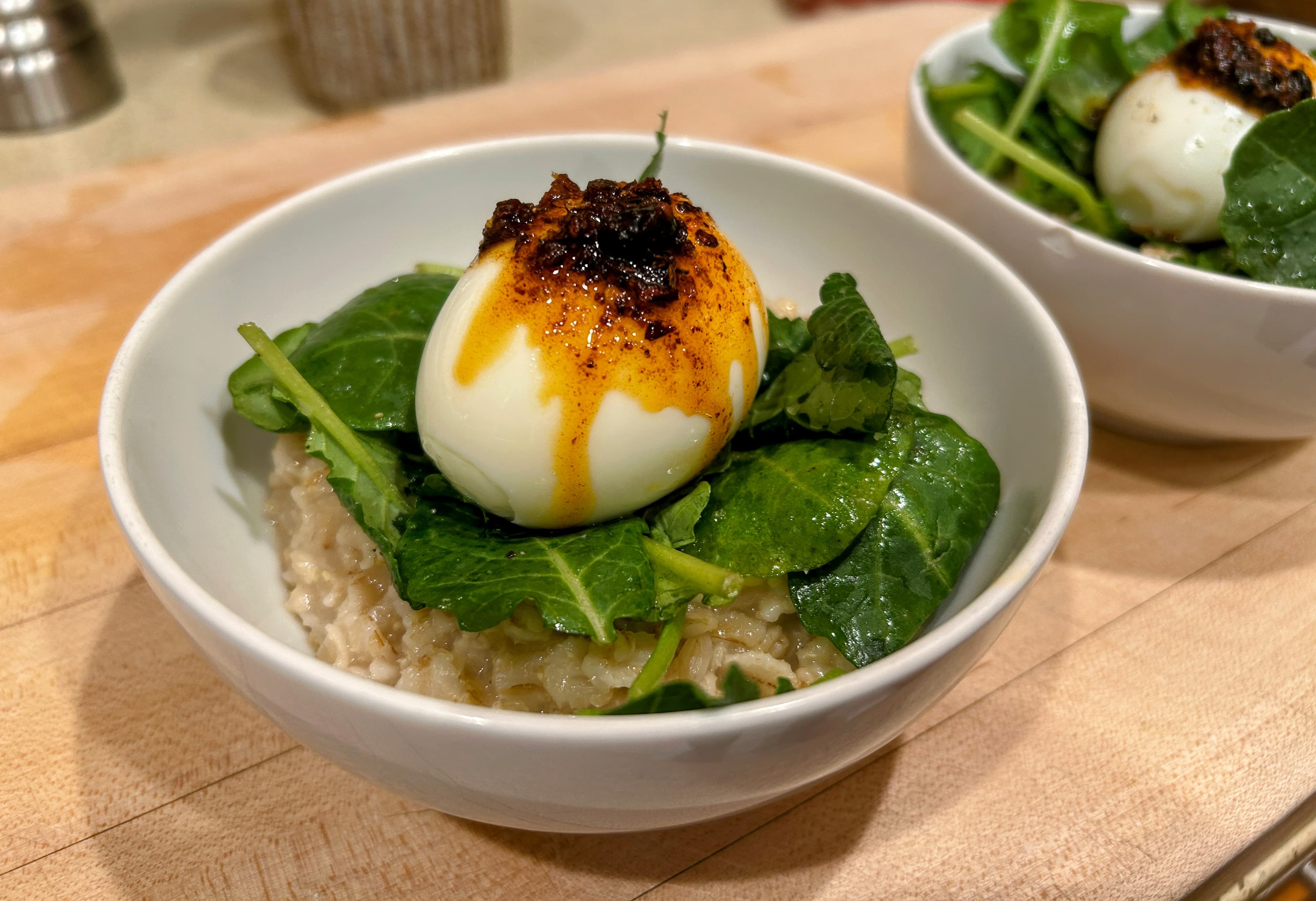 Savory Oatmeal Breakfast