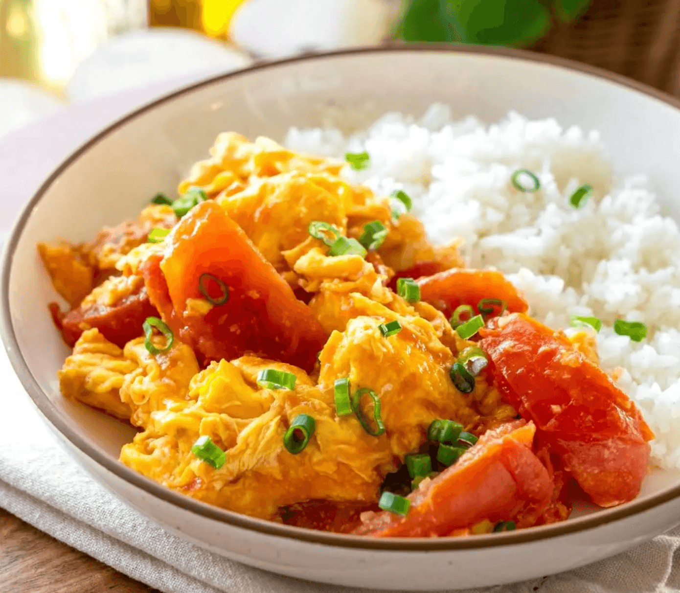 chinese tomato and egg stir fry