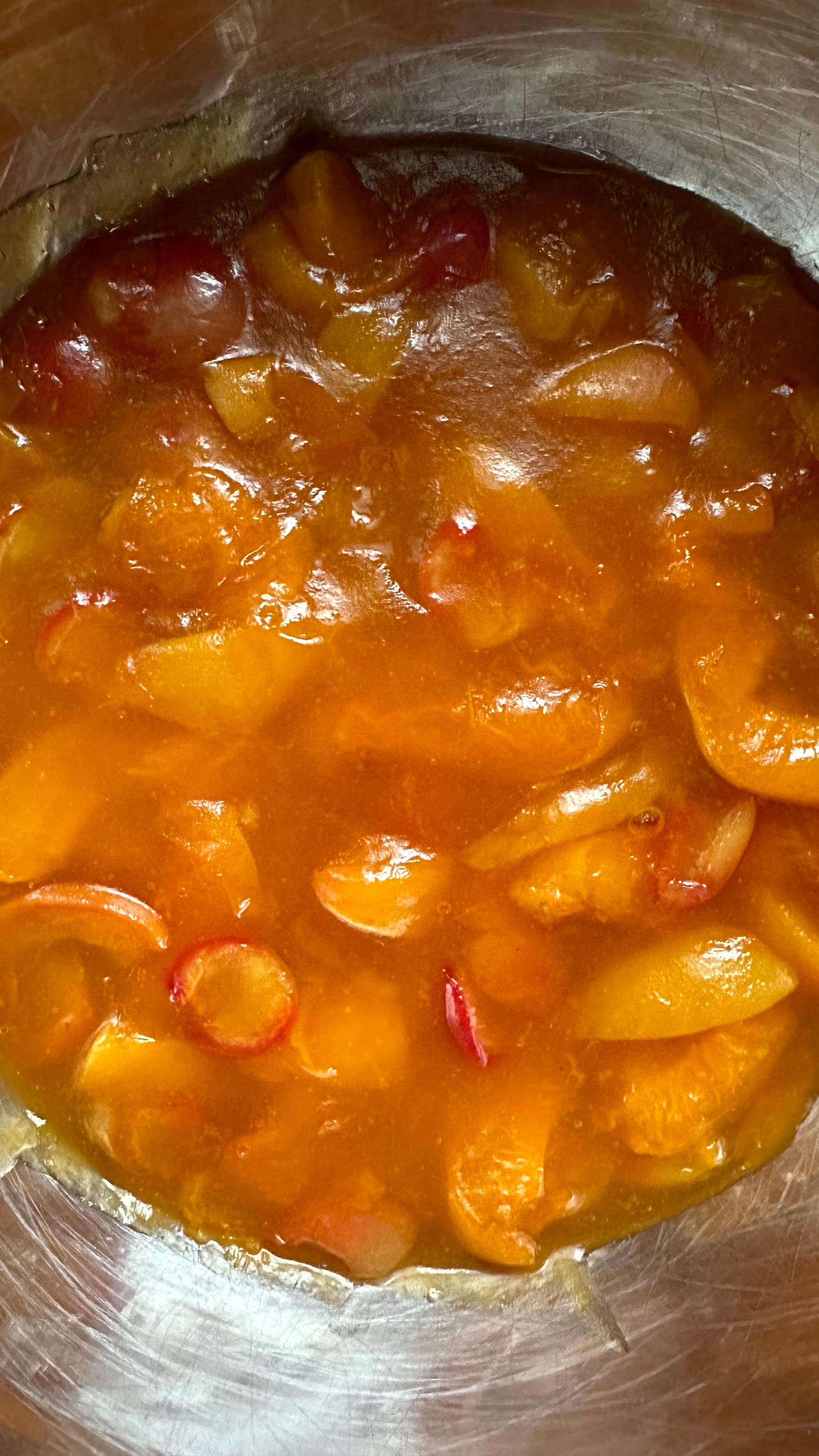 Apricot and Rainier Cherry Pie Filling