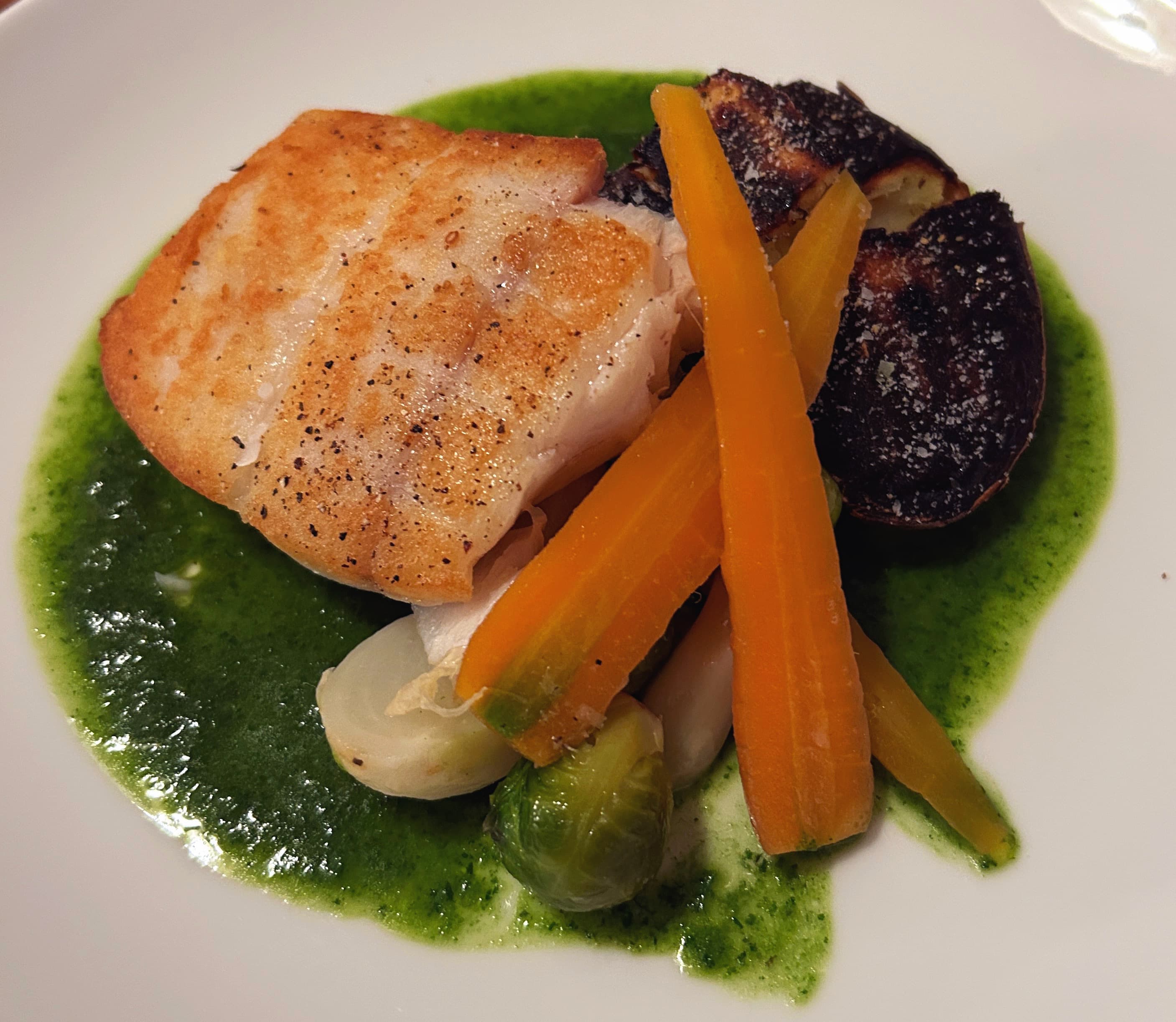 Pan Roasted Halibut