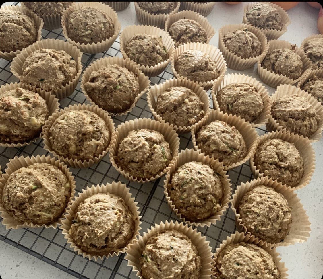 A Balanced Take on Banana Bread Muffins