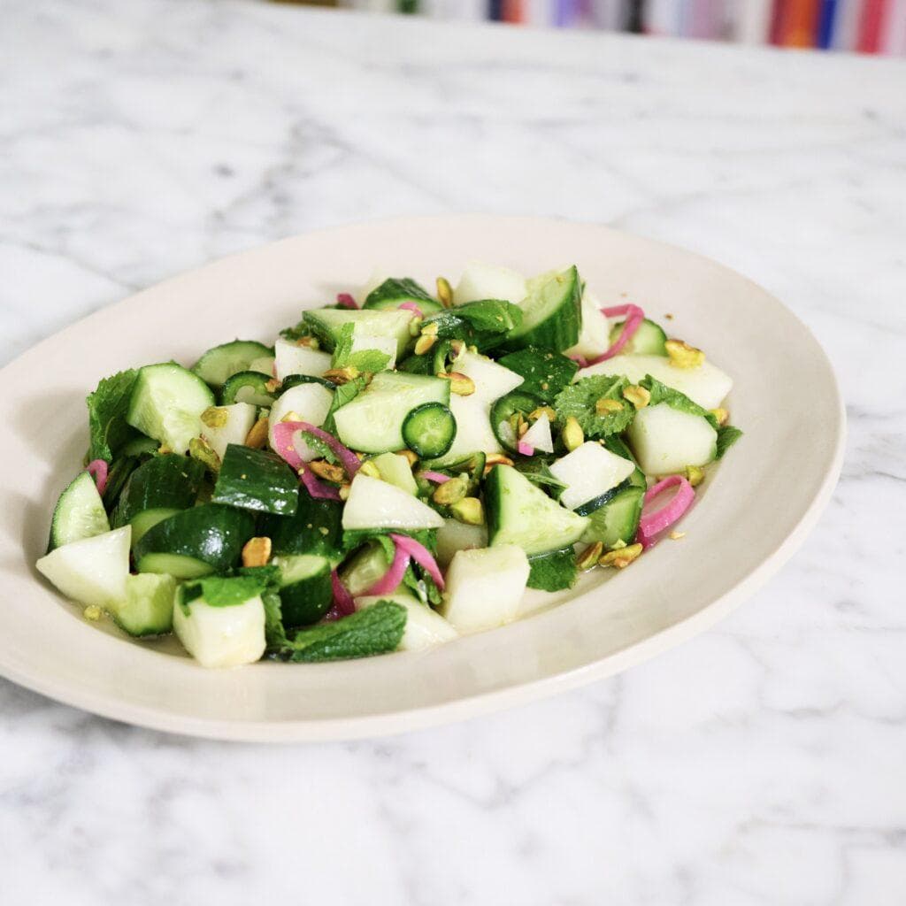 Melon & Cucumber Salad