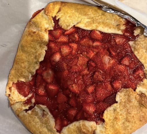 Strawberry Fennel Galette