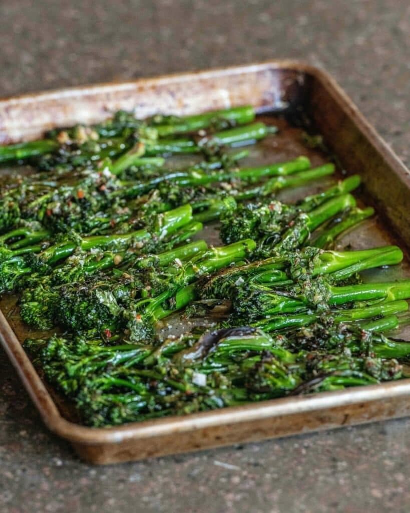 Grilled Broccolini with Salsa Verde